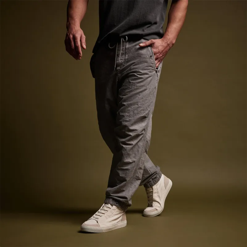 Textured Flight Pant - Silver Grey Pigment sold by James Perse