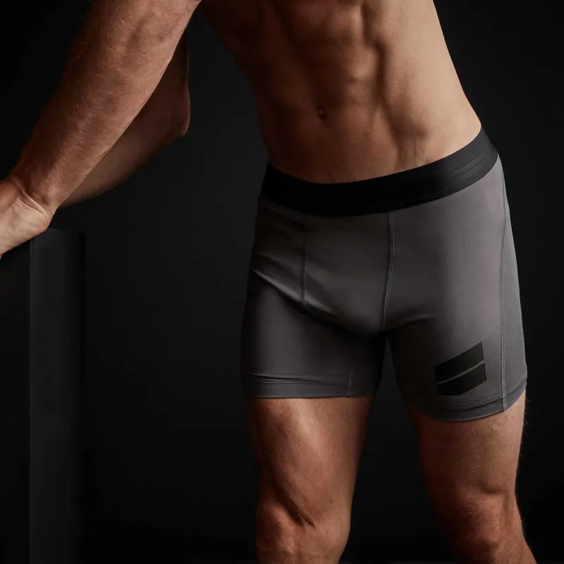 Y/OSEMITE Sport Boxer Short - Raccoon Grey sold by James Perse