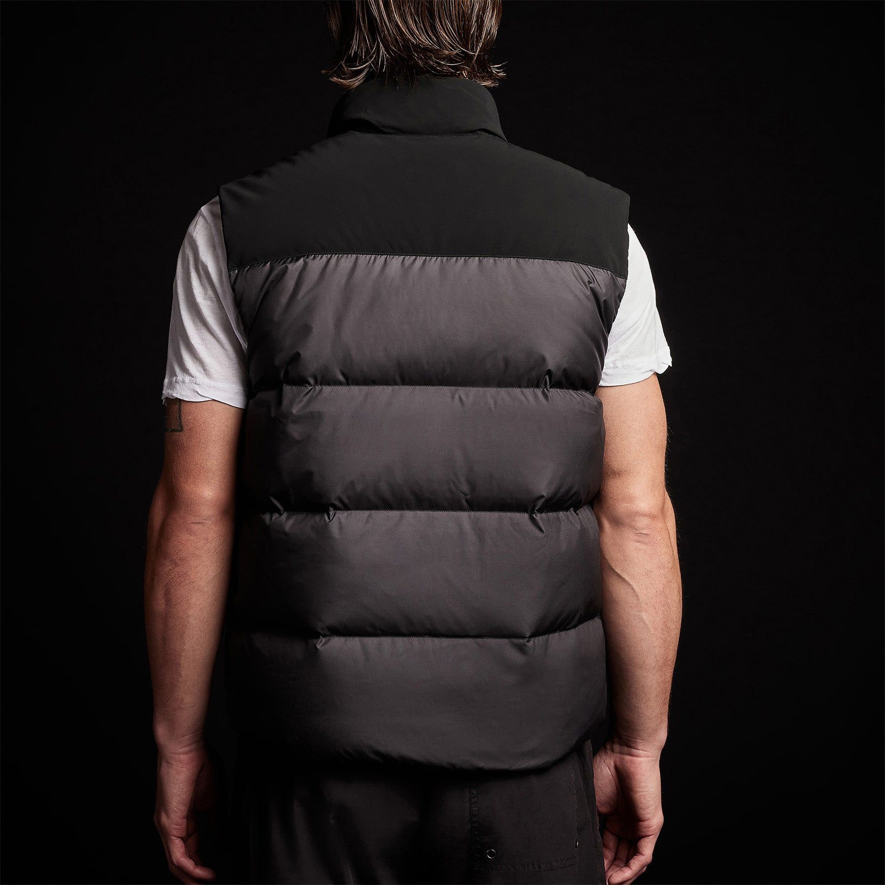 Arctic Surf Puffer Vest - Black sold by James Perse product image thumbnail 4