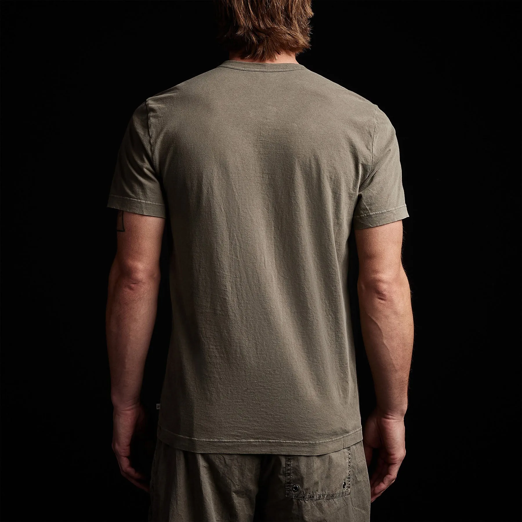 Lightweight Jersey Pocket Tee - Ammo Pigment sold by James Perse product image thumbnail 4