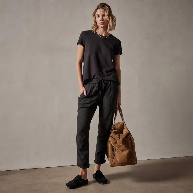 Soft Drape Pant - Black sold by James Perse