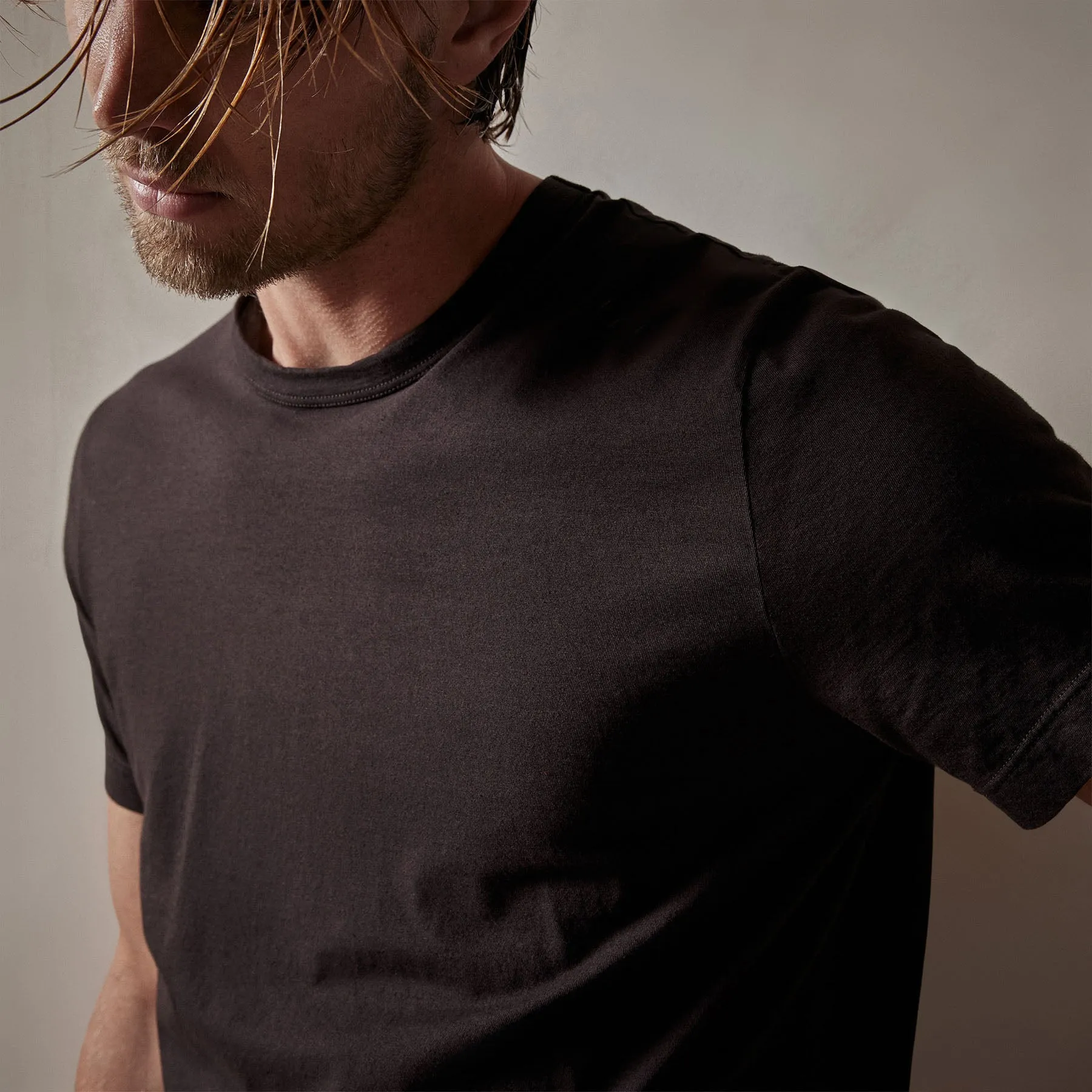 Short Sleeve Crew Neck - Kona sold by James Perse product image thumbnail 2