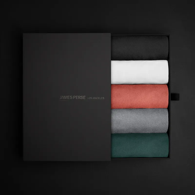 Men's Classic T Shirt Gift Set - Holiday Hues 2023 sold by James Perse