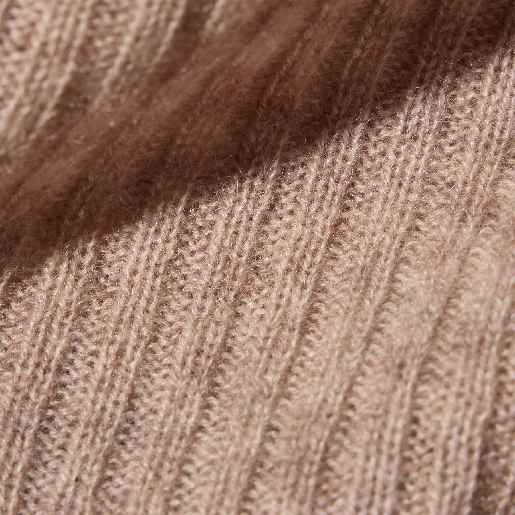 Open Knit Cashmere Crew Neck Sweater - Coyote sold by James Perse product image thumbnail 5