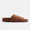Women's Suede Slide - Tawny sold by James Perse