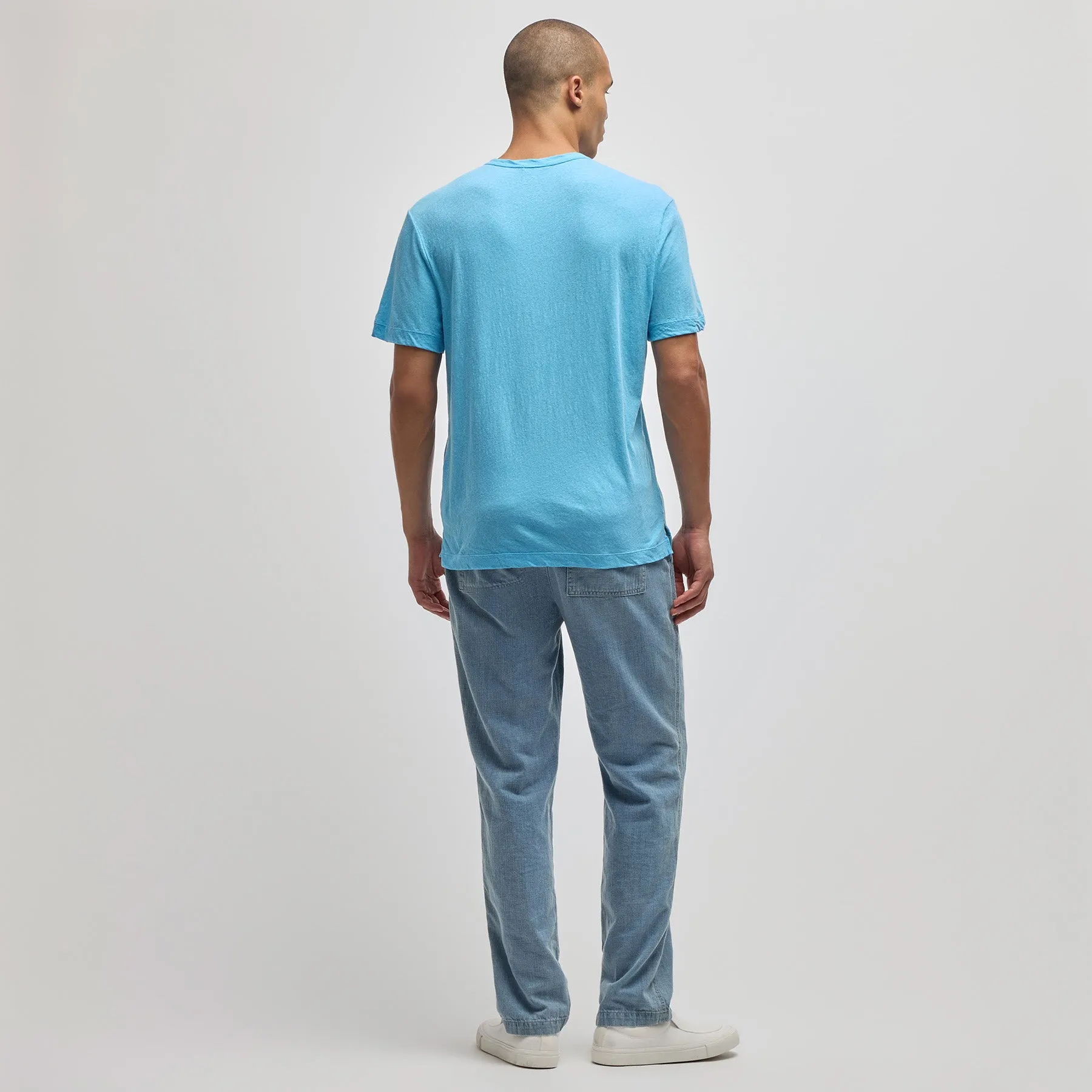 Cotton Jersey Crew - Marina sold by James Perse product image thumbnail 4