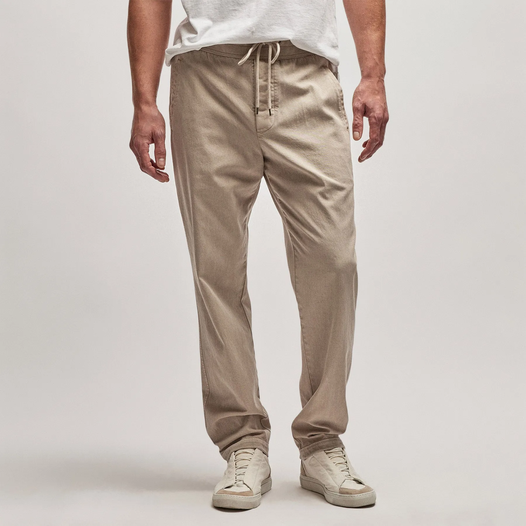 Cotton Twill Pant - Toast Pigment sold by James Perse product image thumbnail 3