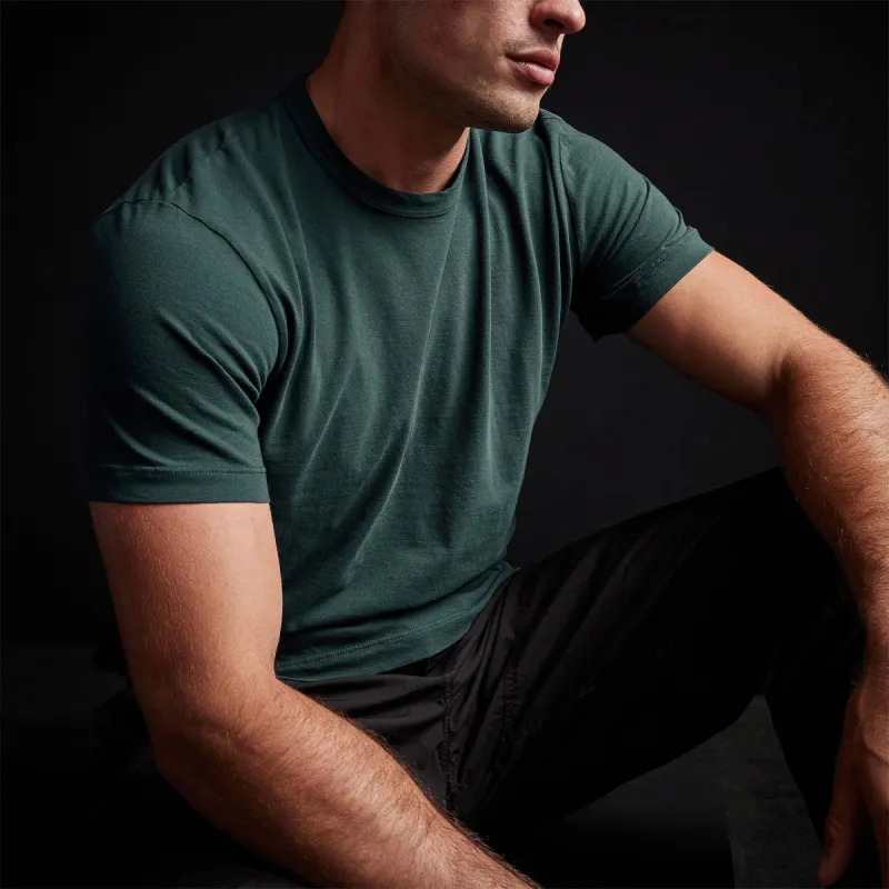 Short Sleeve Crew Neck - Laurel made by James Perse