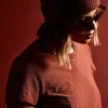 Sheer Slub Crew Neck Tee - Goji sold by James Perse