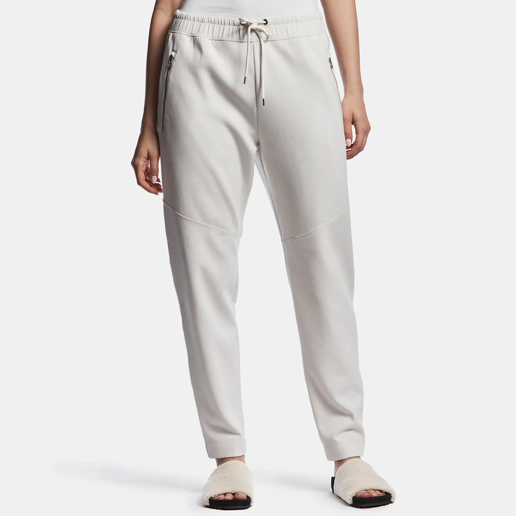 Polar Fleece Sweatpant - Talc sold by James Perse