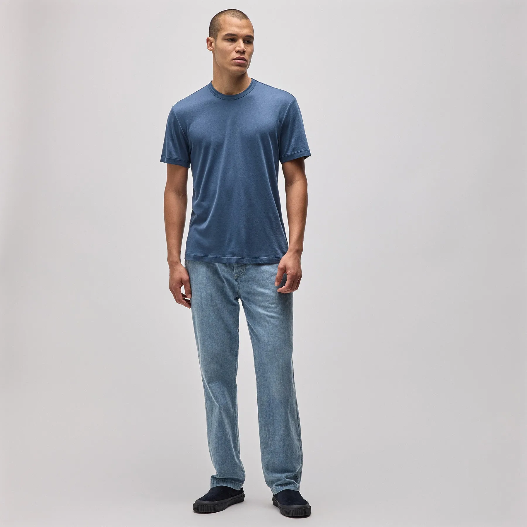 Brushed Lotus Crew - Captain sold by James Perse product image thumbnail 3