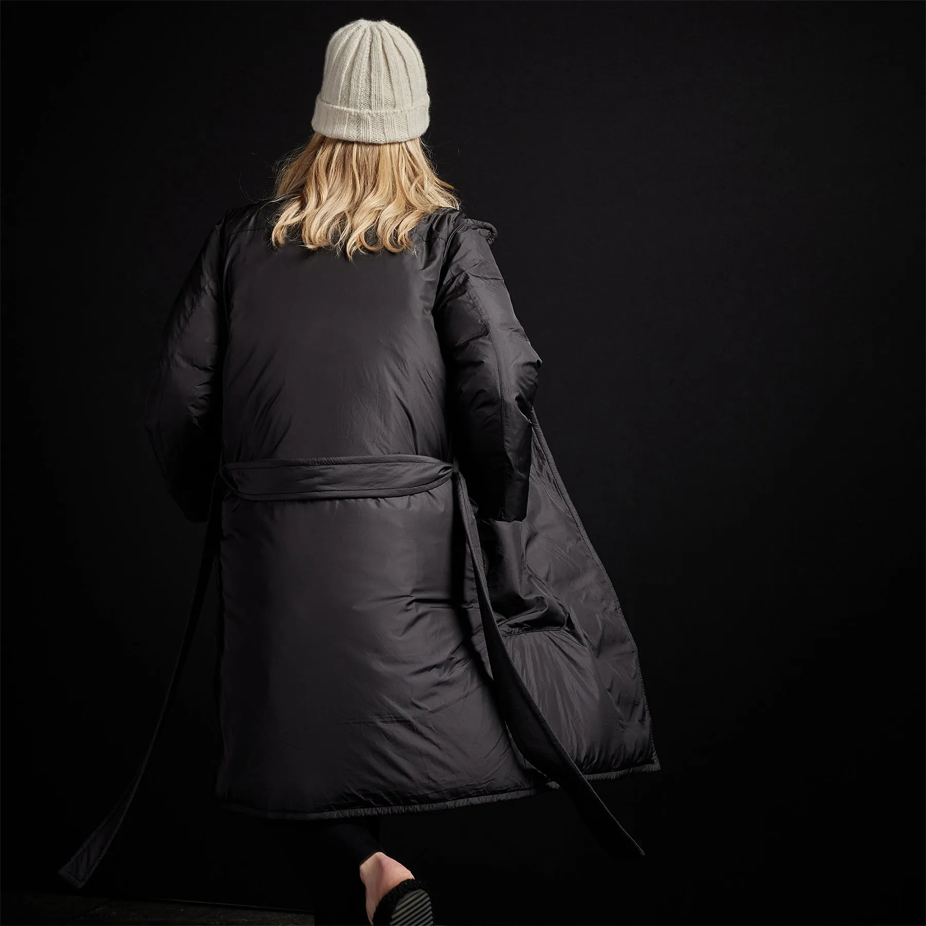 Down Duvet Coat - Black sold by James Perse product image thumbnail 5
