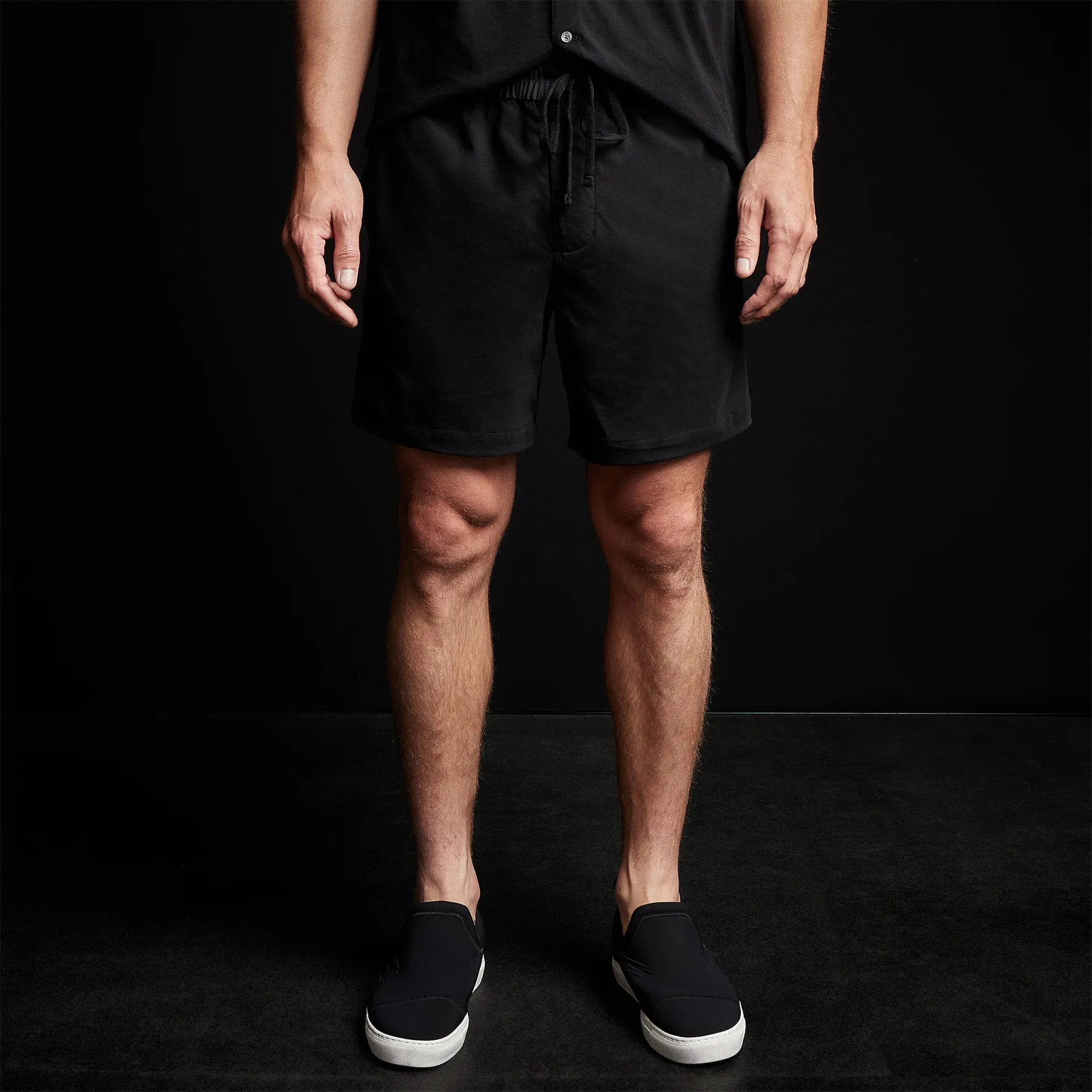 Clean Finish Jersey Short - Black sold by James Perse product image thumbnail 4