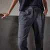 Soft Drape Pant - Blue Oil sold by James Perse