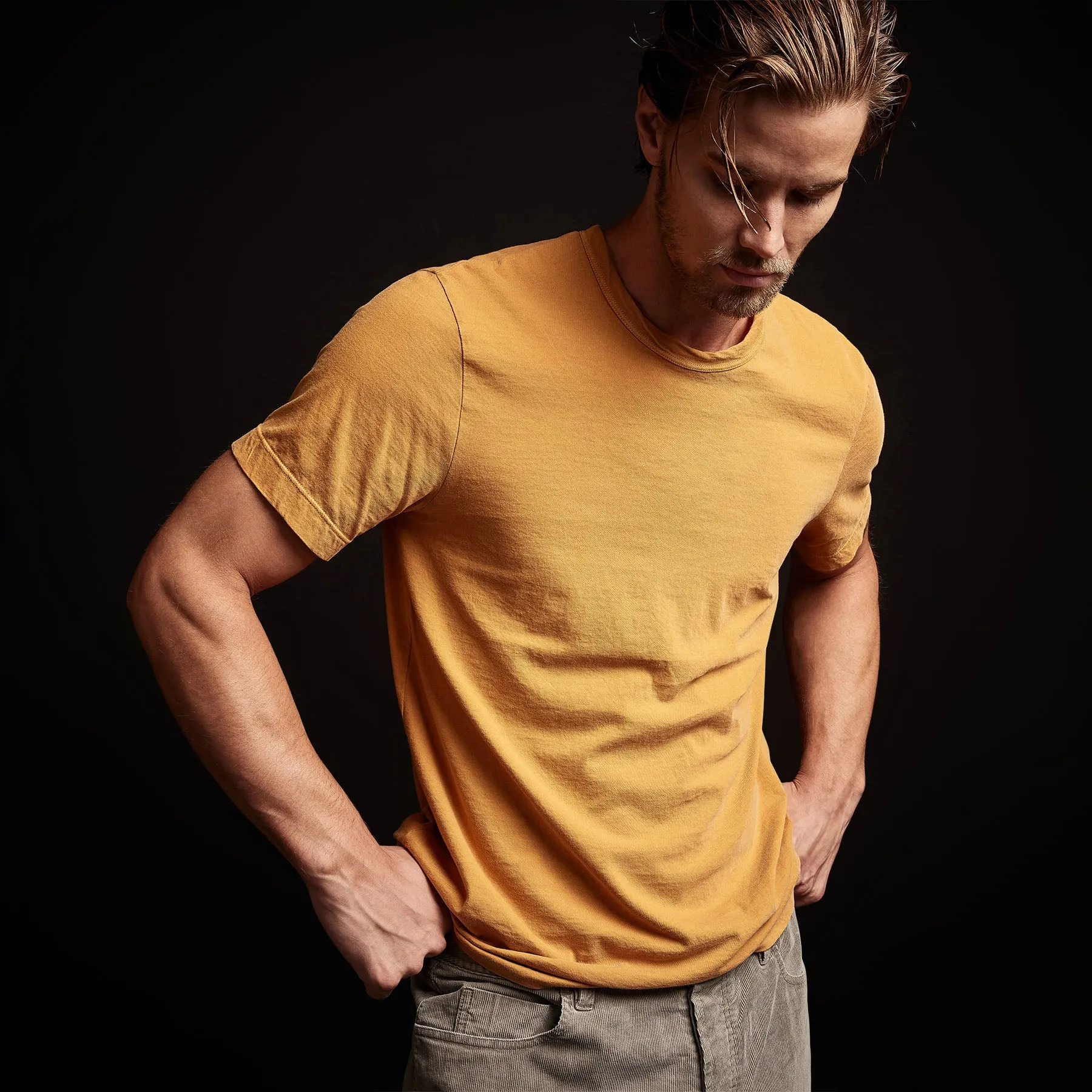 Short Sleeve Crew Neck - Comet Pigment sold by James Perse