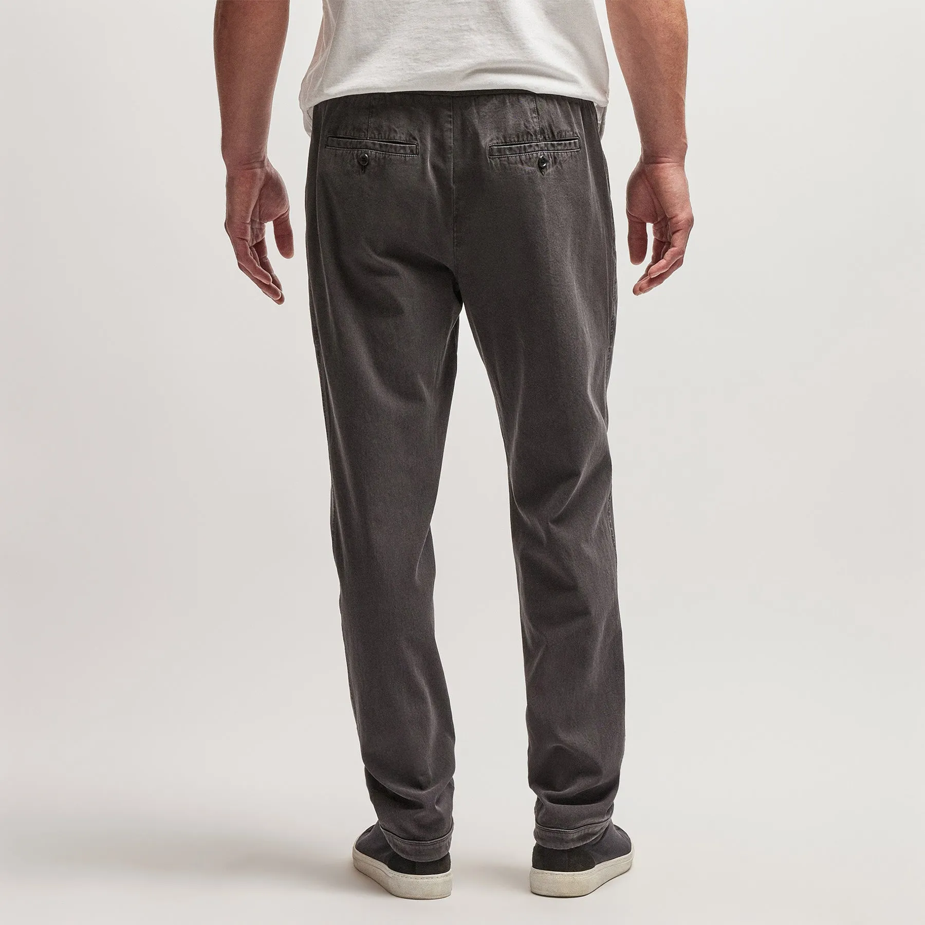 Cotton Twill Pant - Magma Pigment sold by James Perse product image thumbnail 4