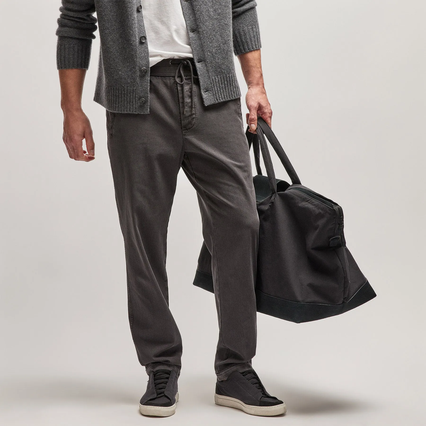 Cotton Twill Pant - Magma Pigment sold by James Perse product image thumbnail 2