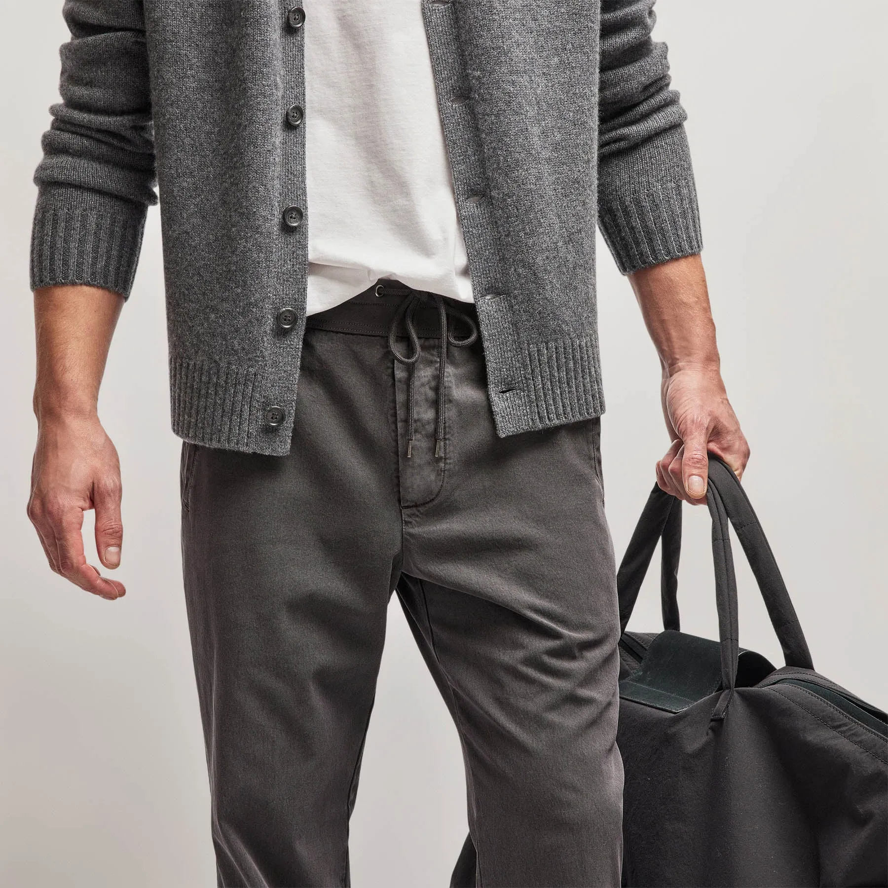 Cotton Twill Pant - Magma Pigment sold by James Perse product image thumbnail 5