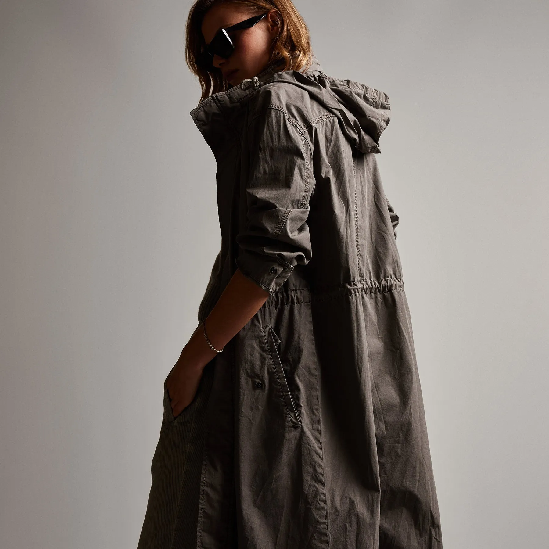 Lightweight Parka - Burro Pigment sold by James Perse product image thumbnail 3