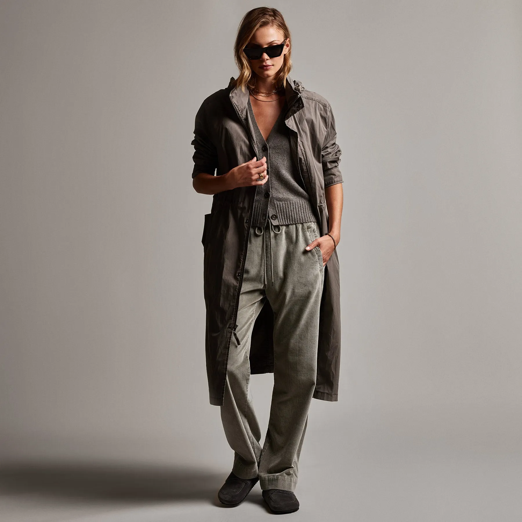 Lightweight Parka - Burro Pigment sold by James Perse