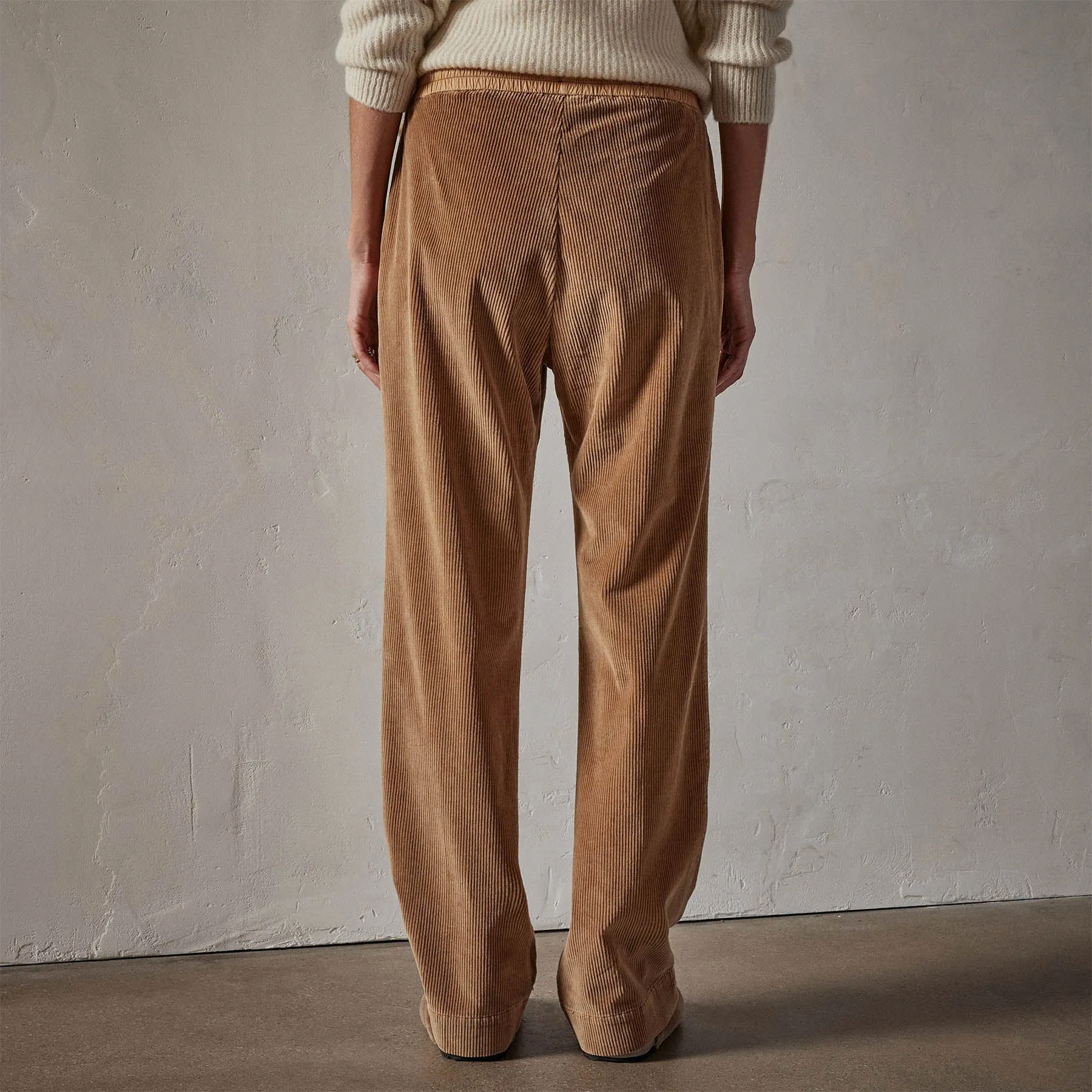 Wide Leg Corduroy Pant - Copper Pigment sold by James Perse product image thumbnail 5