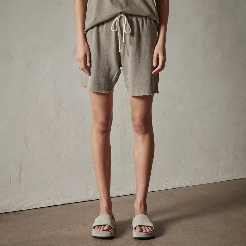 Vintage French Terry Short - Greystone Pigment sold by James Perse