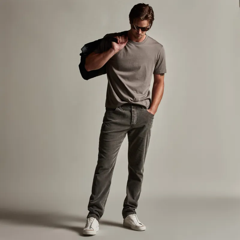 5 Pocket Corduroy Pant - Burro Pigment sold by James Perse