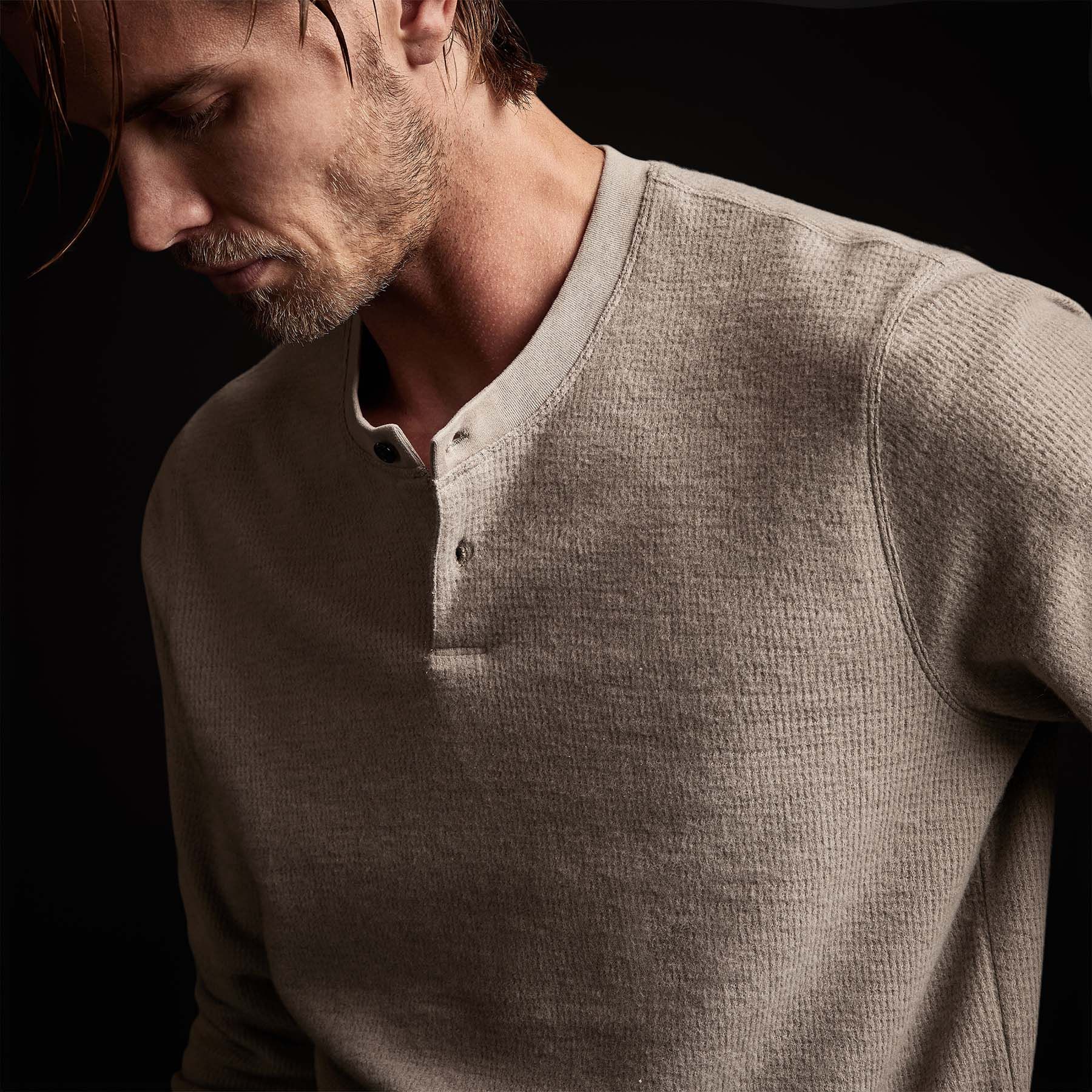 Alpine Thermal Henley - Dapple sold by James Perse product image thumbnail 3