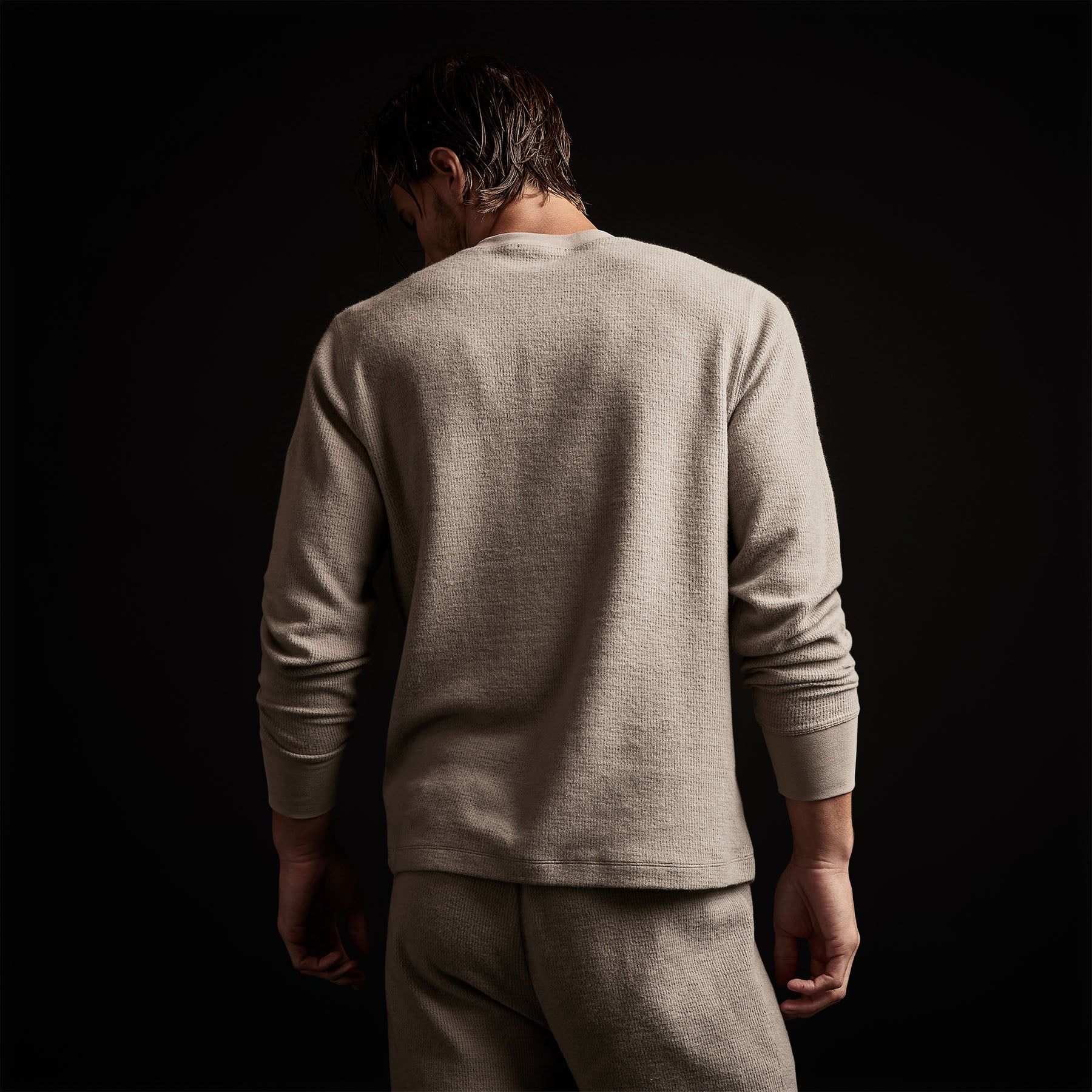 Alpine Thermal Henley - Dapple sold by James Perse product image thumbnail 5