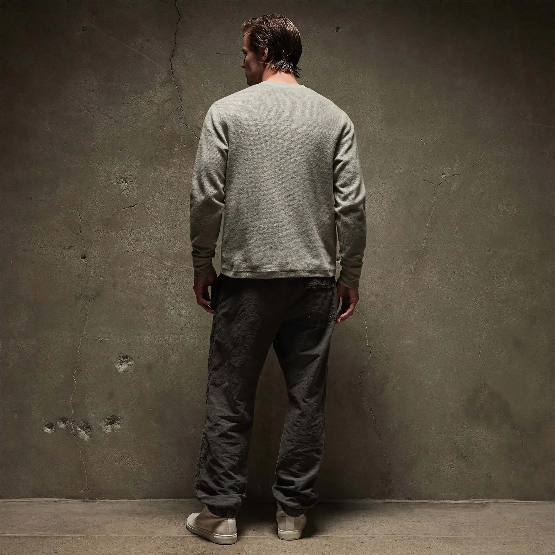 Thermal Knit Henley - Dapple sold by James Perse product image thumbnail 4