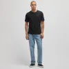 Cotton Jersey Crew - Black sold by James Perse