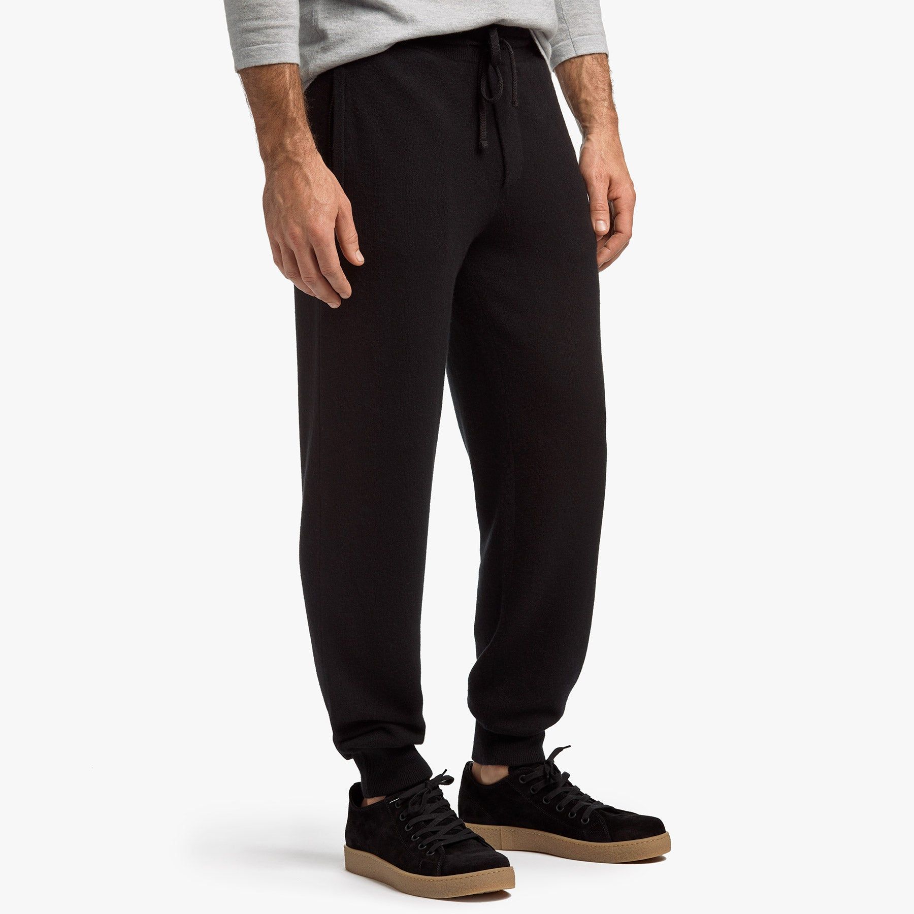 Baby Cashmere Track Pant - Black sold by James Perse product image thumbnail 2
