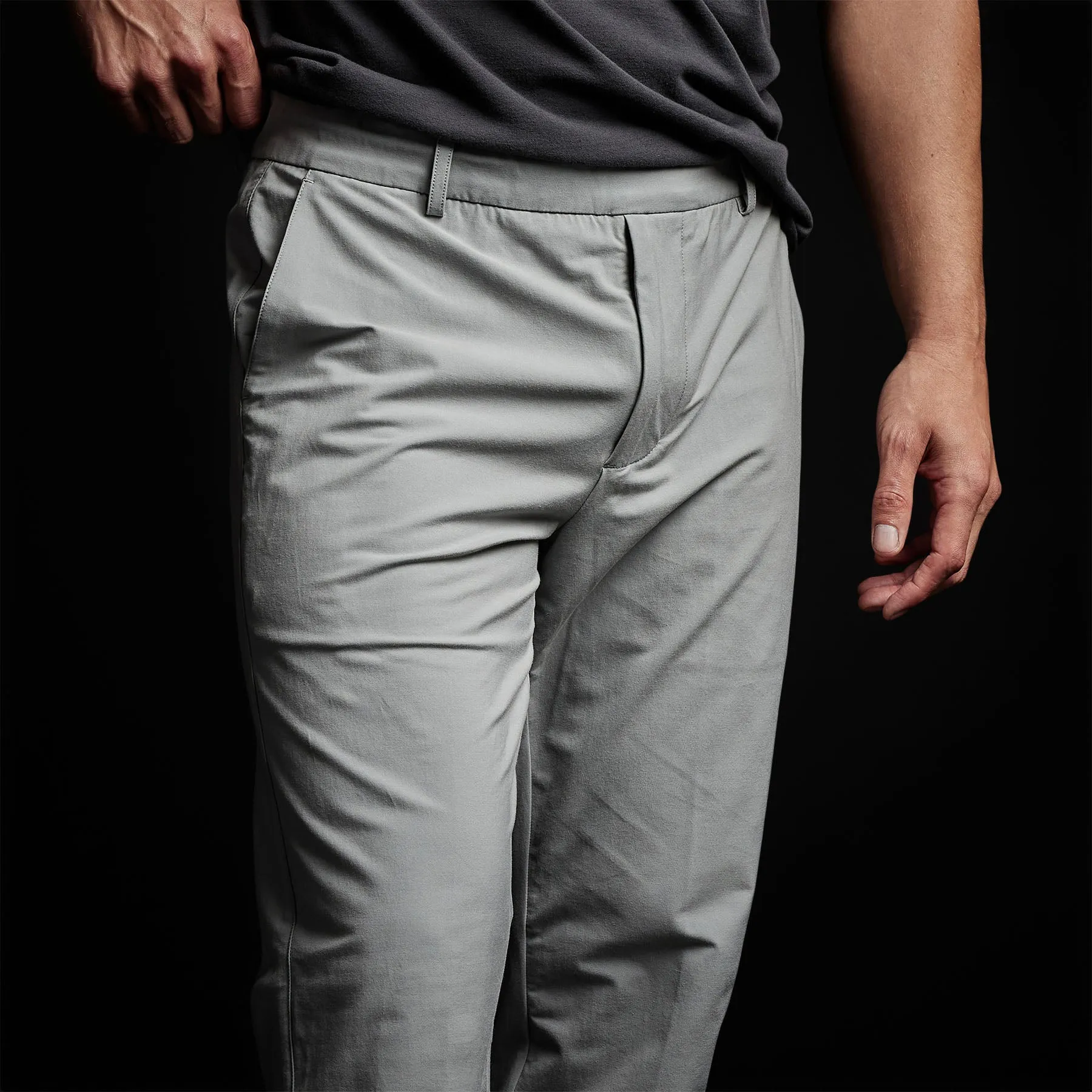 Performance Trouser - Dove sold by James Perse product image thumbnail 3
