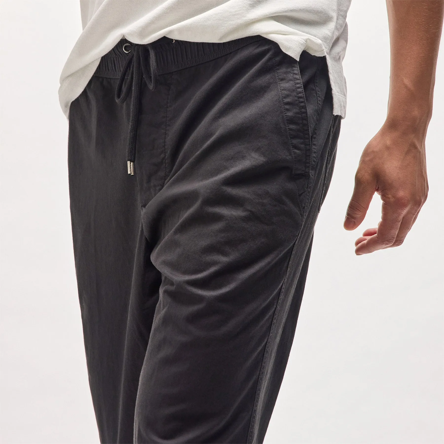 Cotton Linen Work Pant - Black sold by James Perse product image thumbnail 2