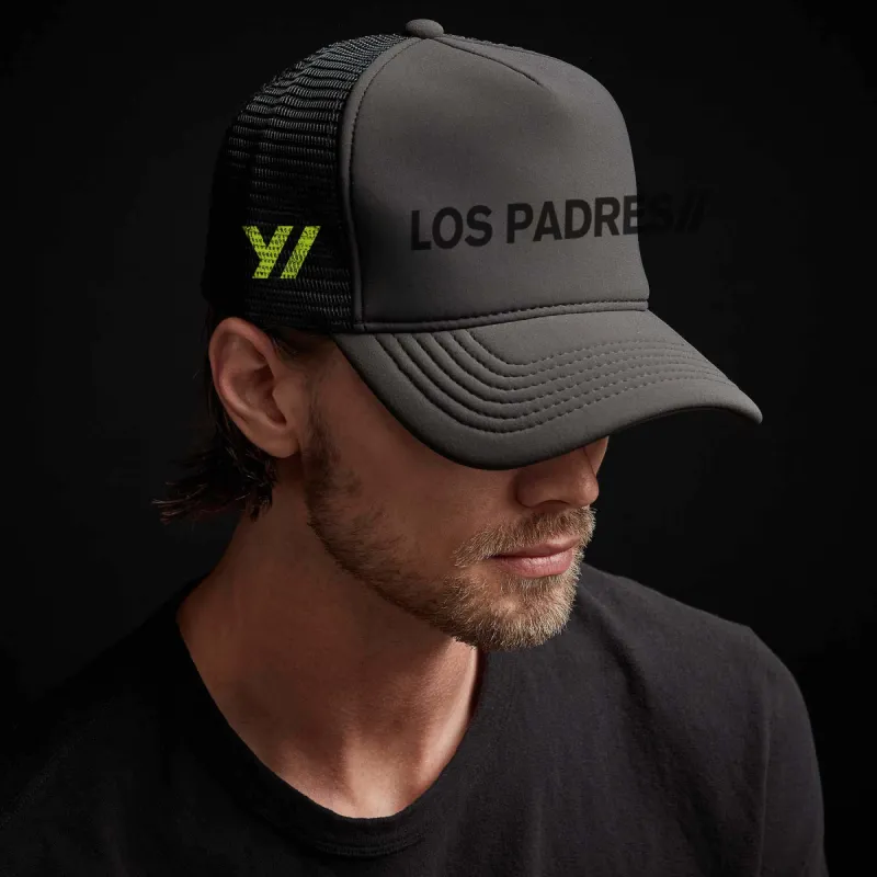 Los Padres Scuba Trucker Hat - Carbon Grey made by James Perse