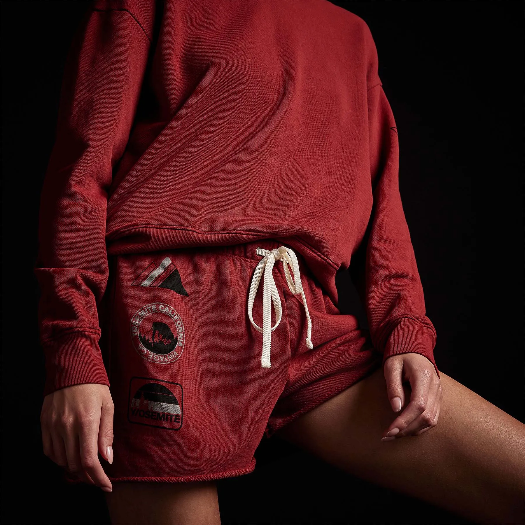 French Terry Sweat Short - Sunstone sold by James Perse product image thumbnail 2