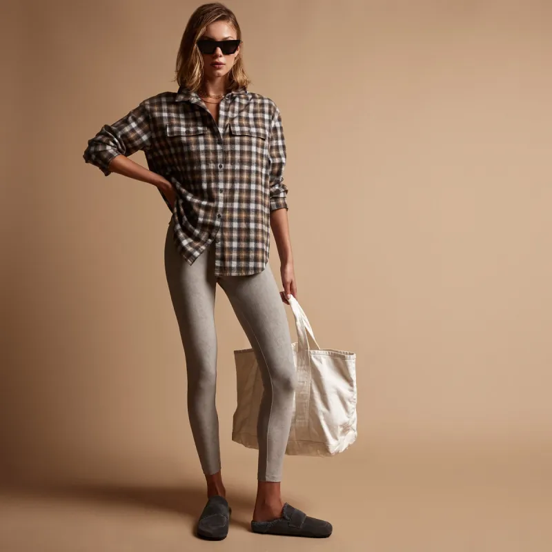 Plaid Flannel Shirt - Toast sold by James Perse