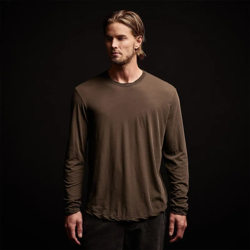 L/S Crew Neck Tee - Tent sold by James Perse