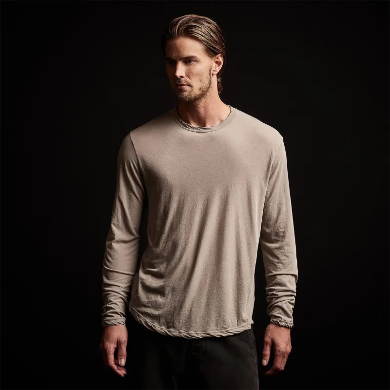 L/S Crew Neck Tee - Dapple sold by James Perse