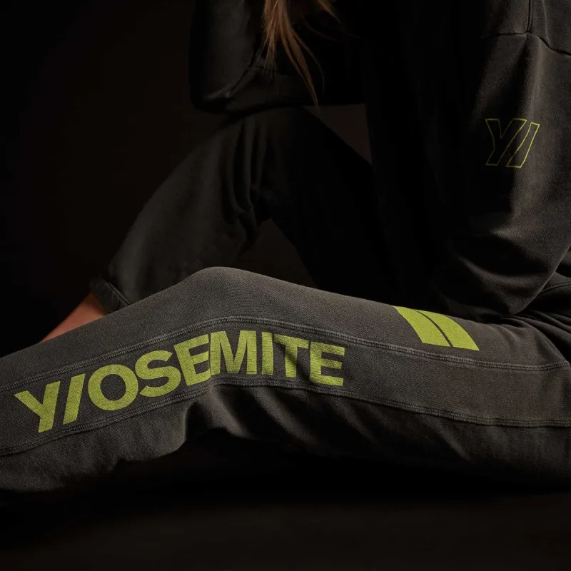 Y/OSEMITE French Terry Sweatpant - Magma Pigment/Bright Neon sold by James Perse