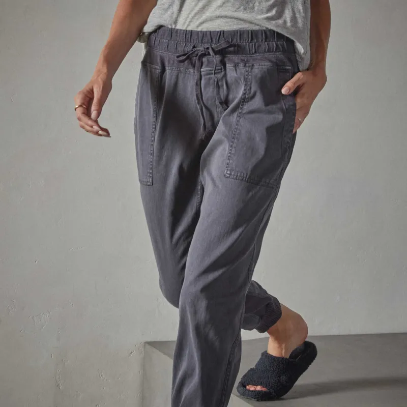 Mixed Media Pant - Titan Pigment sold by James Perse