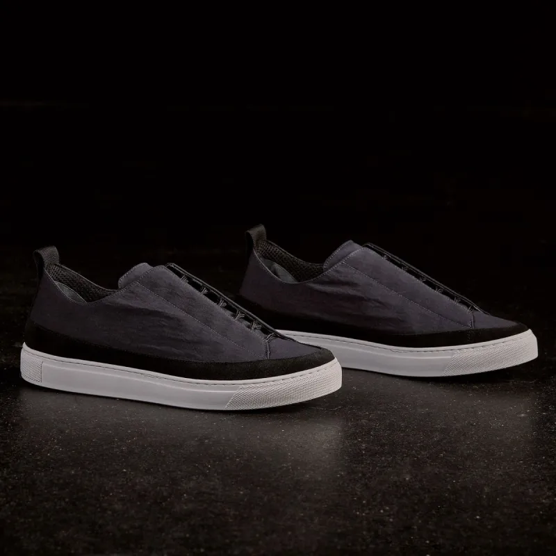 Men's Solstice Sneaker - Navy/Black sold by James Perse
