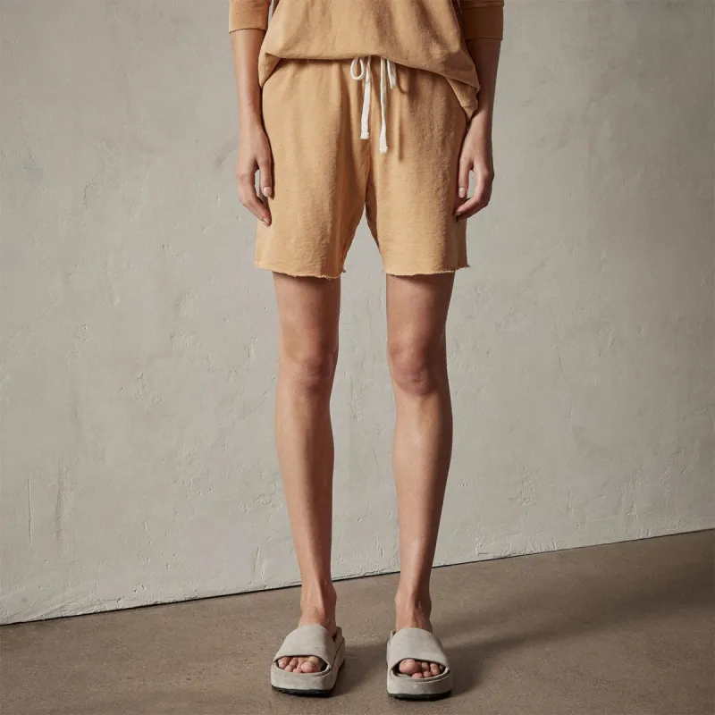 Vintage French Terry Short - Guava Pigment sold by James Perse