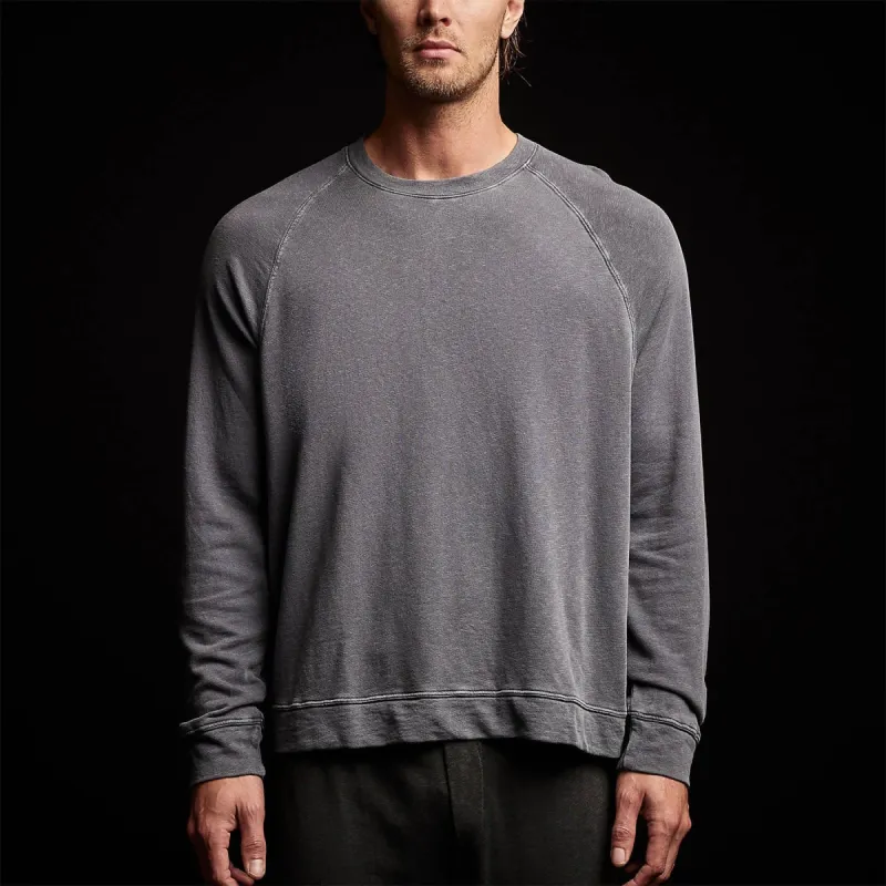 French Terry Raglan Sweatshirt - North Pigment sold by James Perse