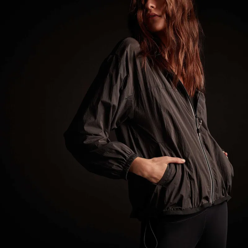 Oversized Full Zip Parka - Black sold by James Perse