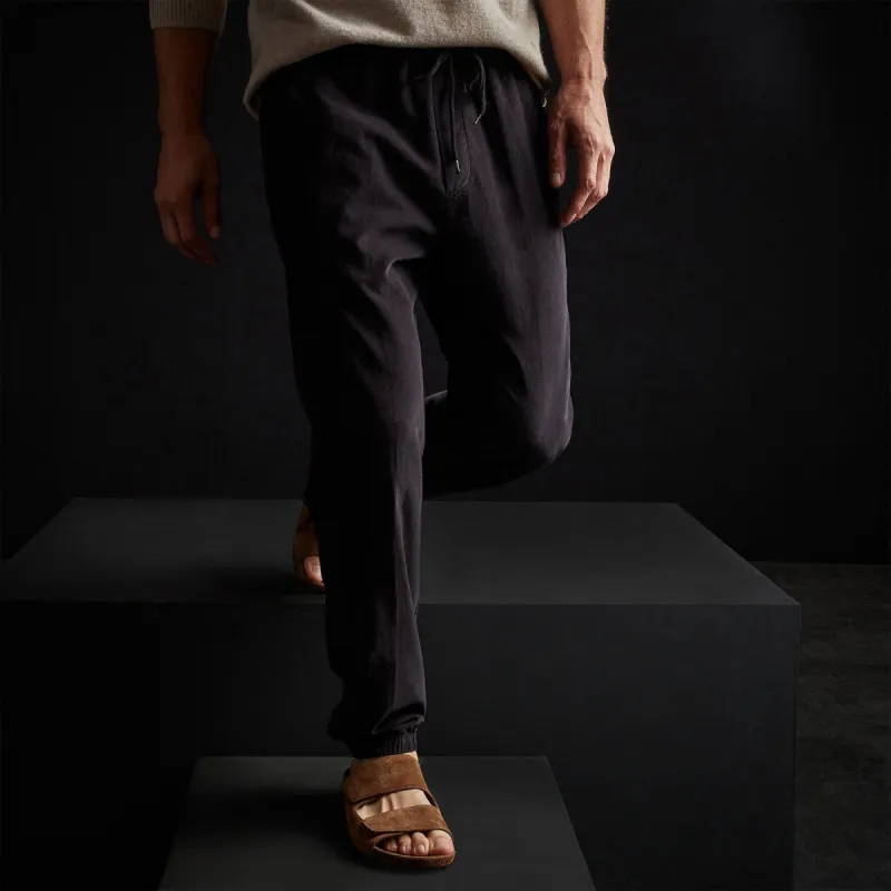Ultra Fine Cord Pant - French Navy sold by James Perse