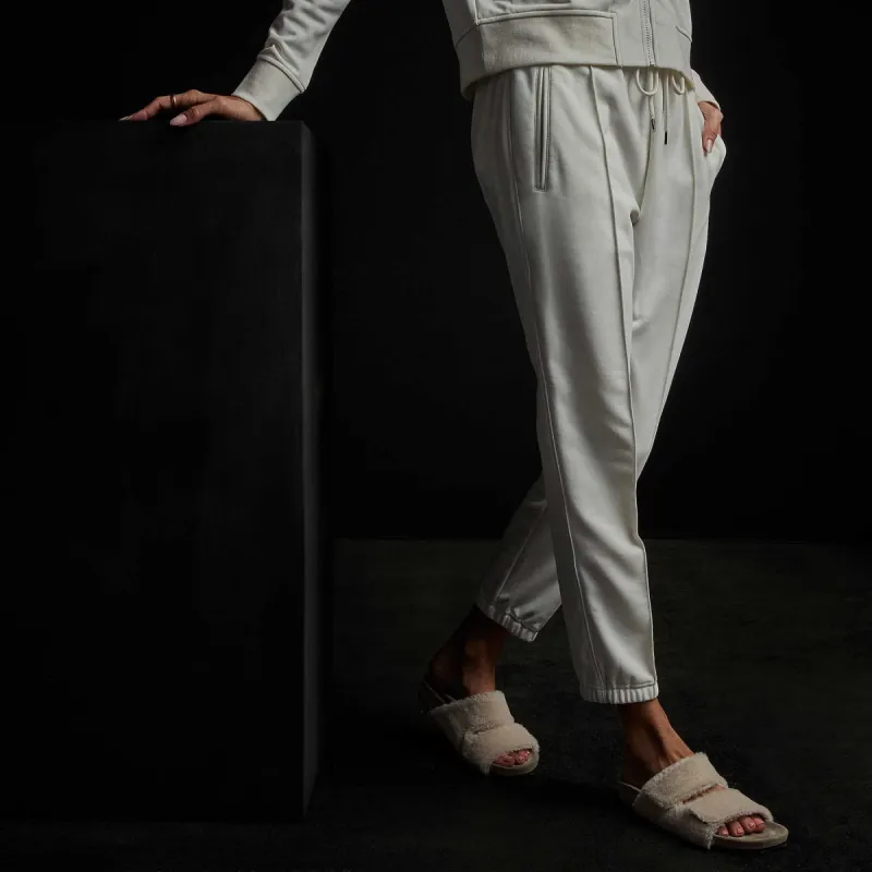 Piped Track Pant - Everest White sold by James Perse