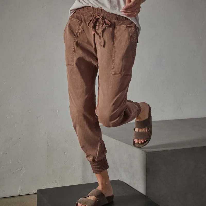 Mixed Media Pant - Malt Pigment sold by James Perse