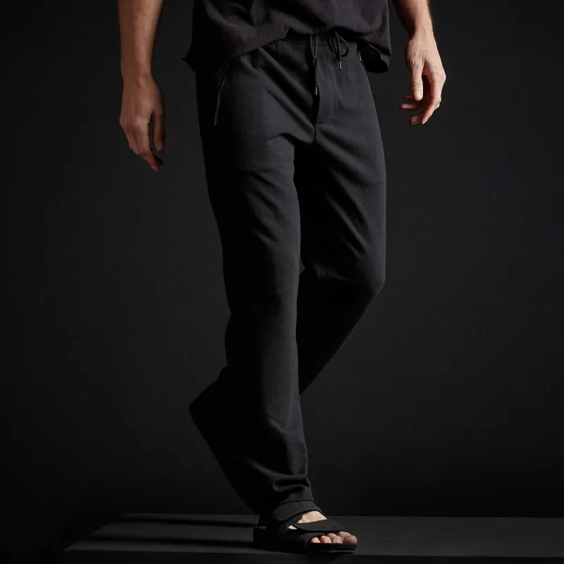 Zip Pocket Pant - Black sold by James Perse