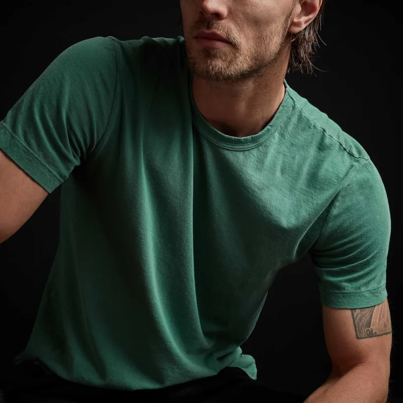 Short Sleeve Crew Neck - Fuji Pigment sold by James Perse